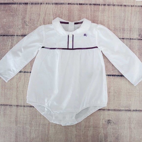 burberry baby bodysuit